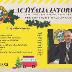 ACTITALIA INFORMA, notizie/informazioni dalla Federazione Nazionale A.C.T.Italia N° 6  novembre - dicembre 2021